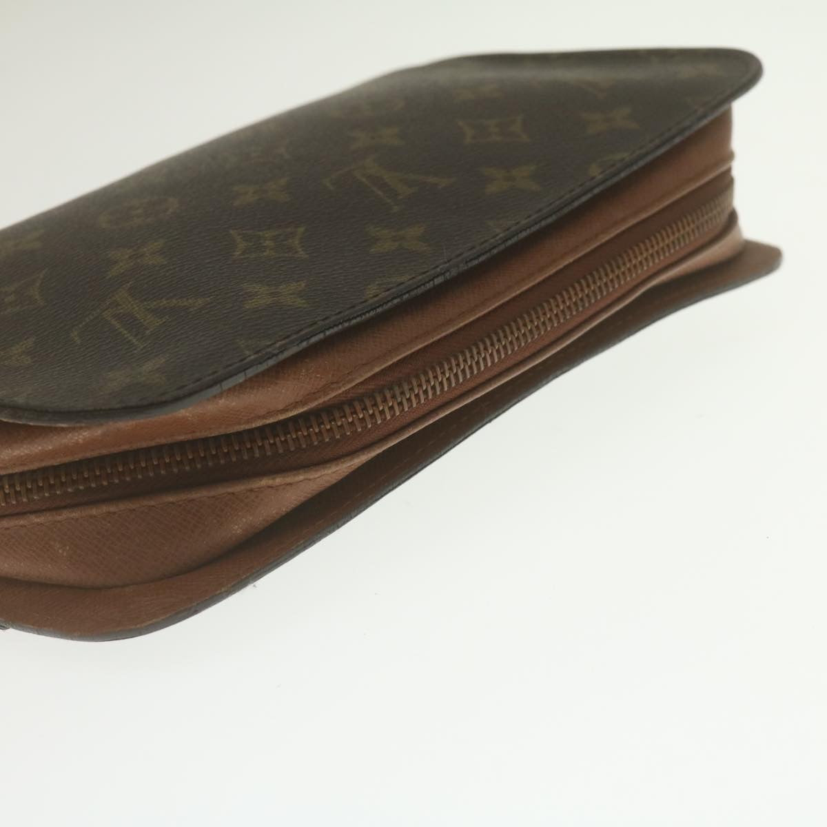 LOUIS VUITTON Monogram Orsay Clutch Bag M51790 LV Auth pt1135