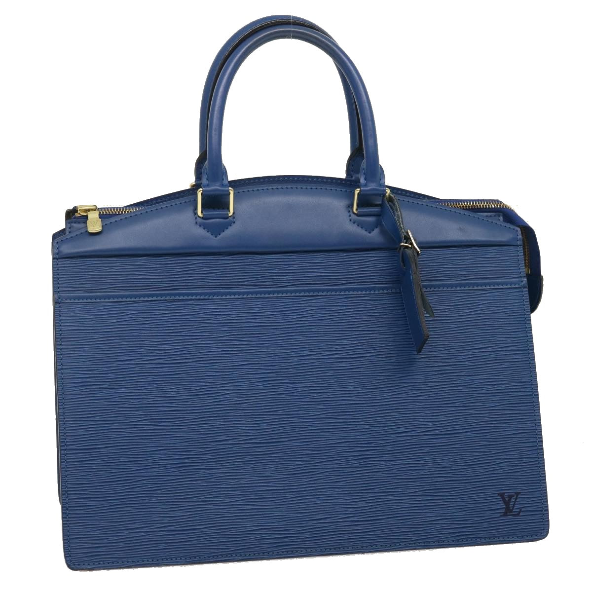 LOUIS VUITTON Epi Riviera Hand Bag Blue M48185 LV Auth pt1741