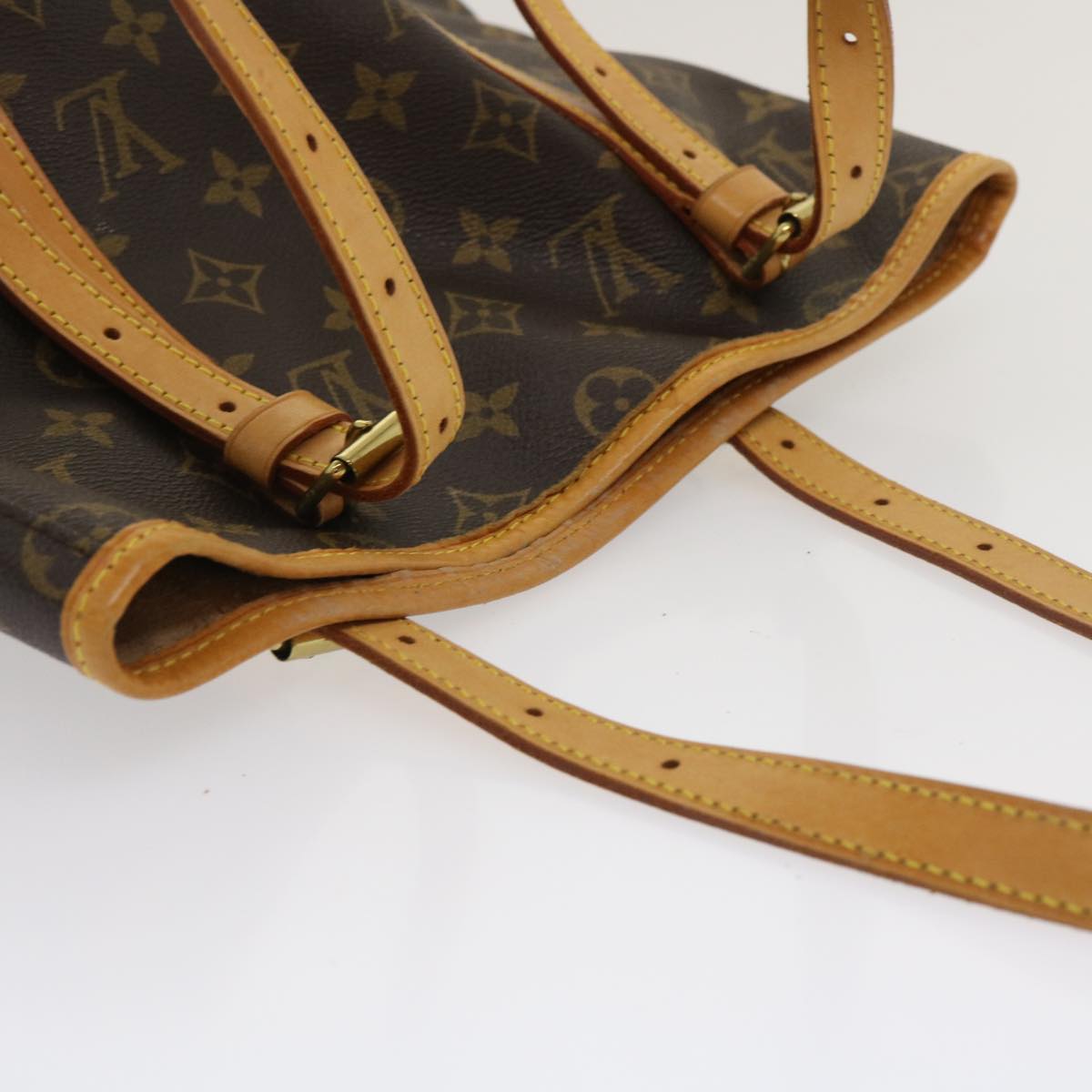 LOUIS VUITTON Monogram Bucket GM Shoulder Bag M42236 LV Auth pt1828