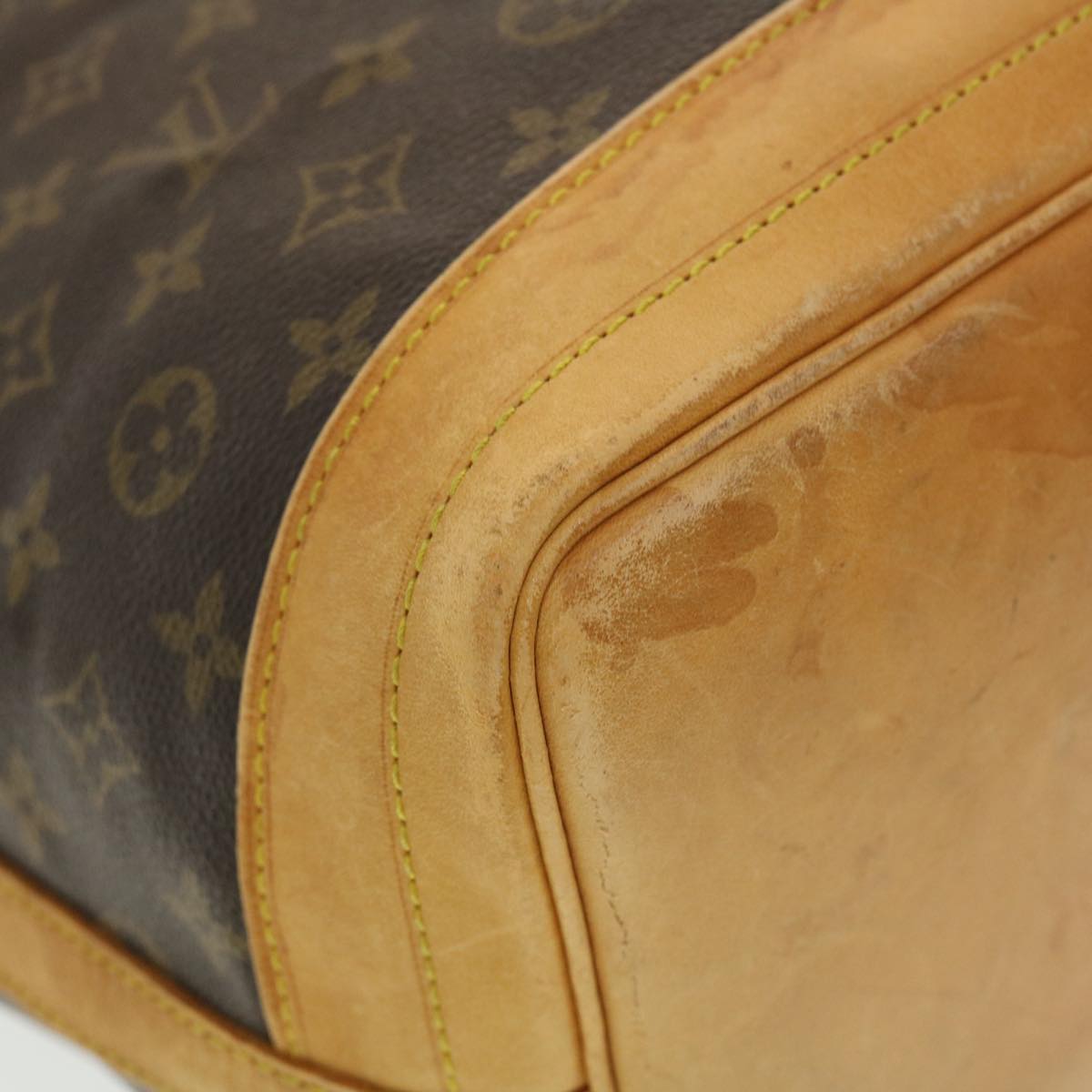 LOUIS VUITTON Monogram Noe Shoulder Bag M42224 LV Auth pt1985