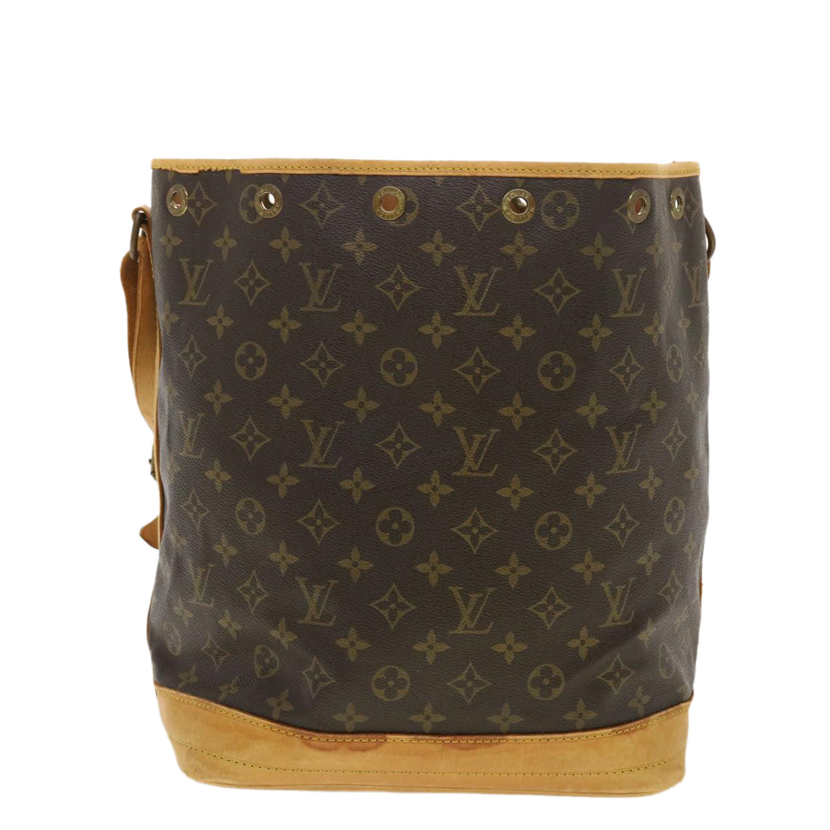 LOUIS VUITTON Monogram Noe Shoulder Bag M42224 LV Auth pt1985