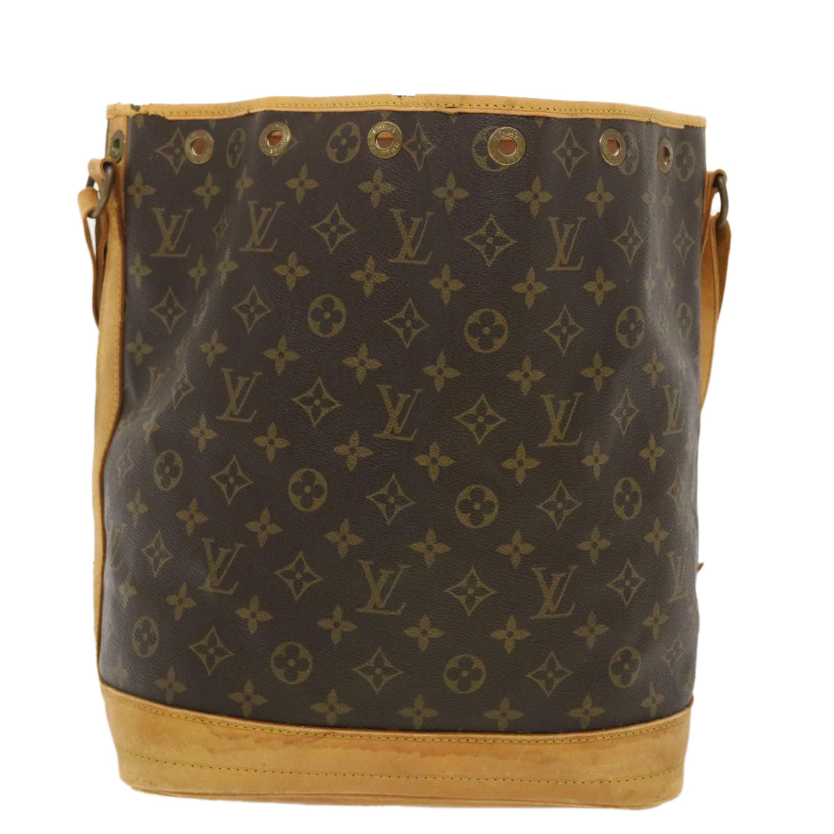 LOUIS VUITTON Monogram Noe Shoulder Bag M42224 LV Auth pt1985