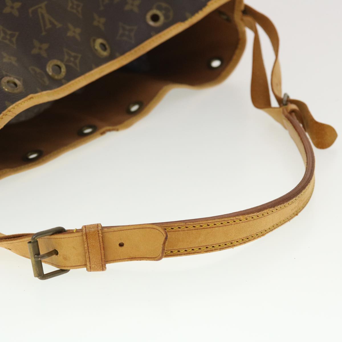 LOUIS VUITTON Monogram Noe Shoulder Bag M42224 LV Auth pt1985