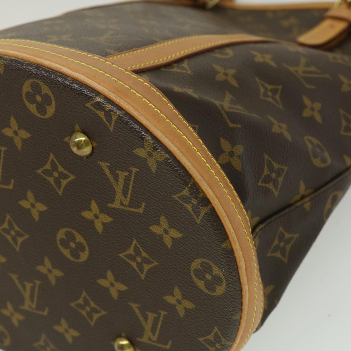 LOUIS VUITTON Monogram Bucket GM Shoulder Bag M42236 LV Auth pt2029