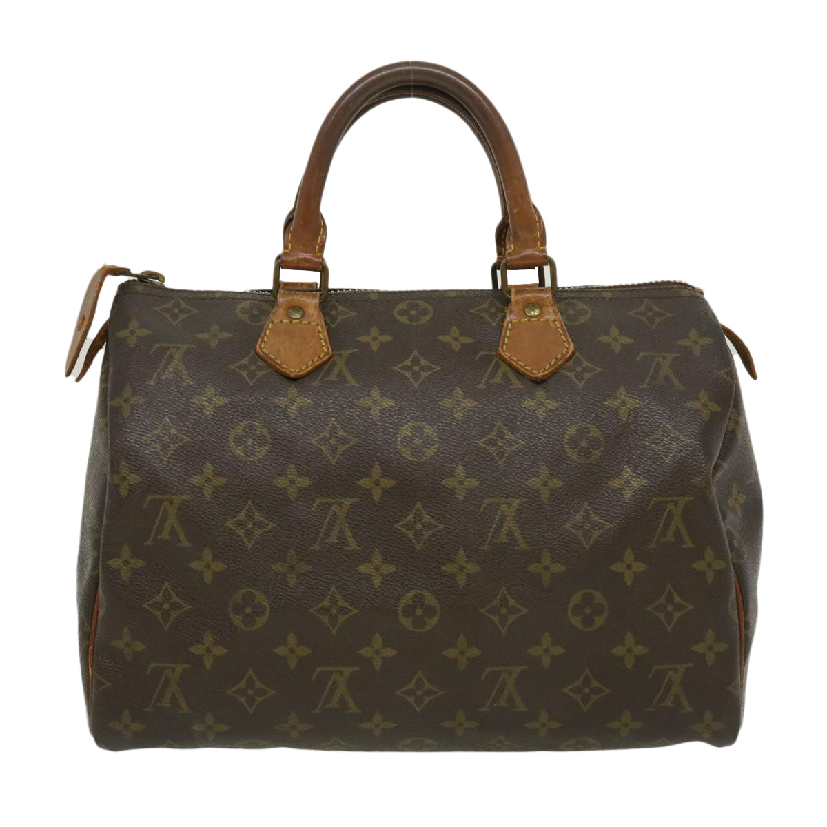 LOUIS VUITTON Monogram Speedy 30 Hand Bag M92642 LV Auth pt2092 - 0