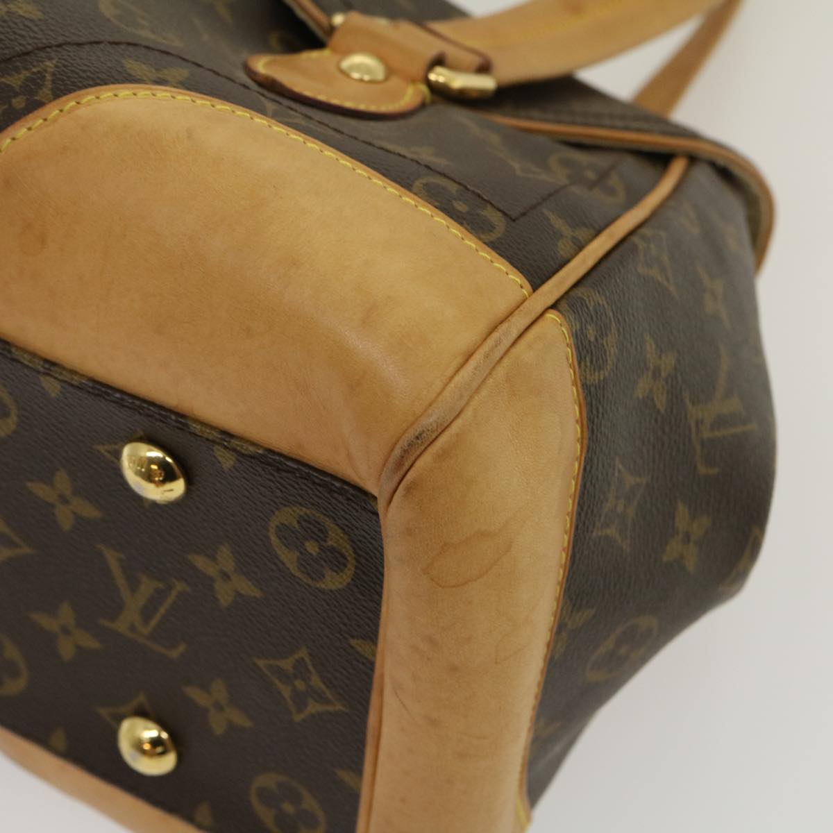 LOUIS VUITTON Monogram Beverly GM Shoulder Bag M40120 LV Auth pt2319