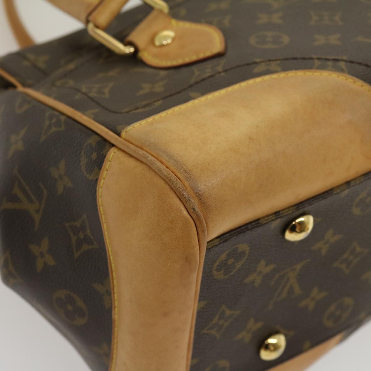 LOUIS VUITTON Monogram Beverly GM Shoulder Bag M40120 LV Auth pt2319