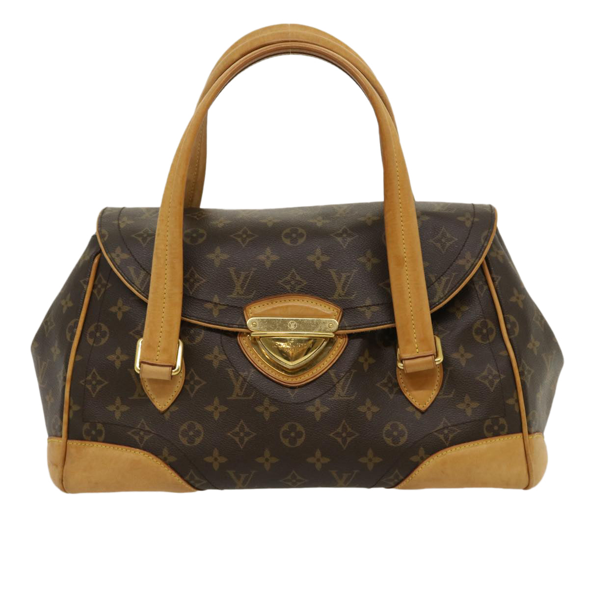 LOUIS VUITTON Monogram Beverly GM Shoulder Bag M40120 LV Auth pt2319