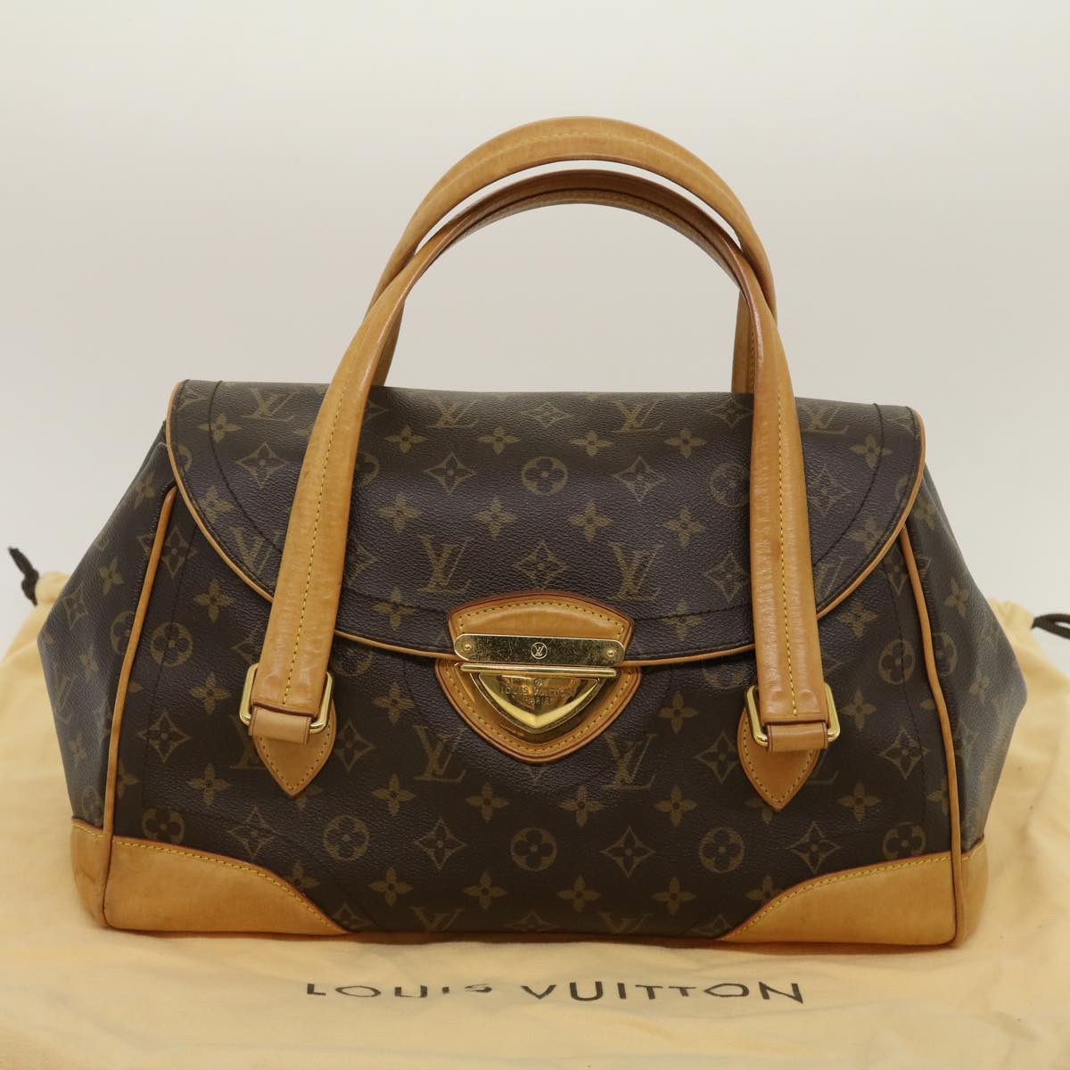 LOUIS VUITTON Monogram Beverly GM Shoulder Bag M40120 LV Auth pt2319