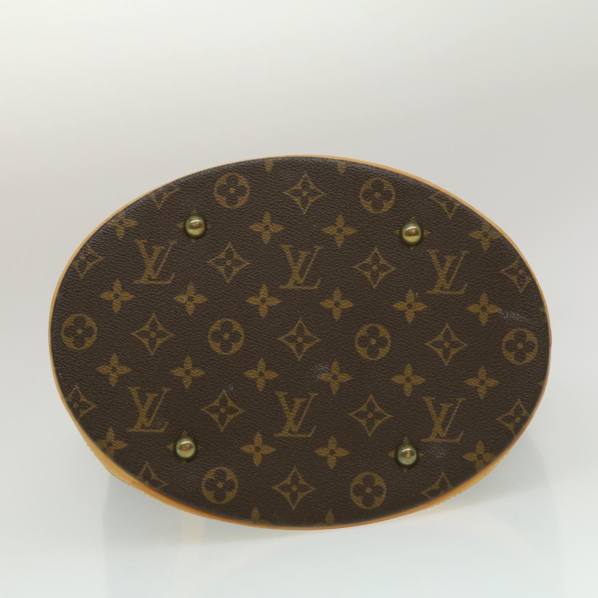 LOUIS VUITTON Monogram Bucket GM Shoulder Bag M42236 LV Auth pt2322