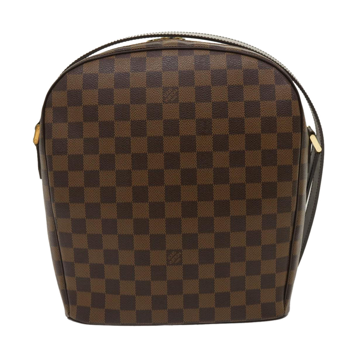 LOUIS VUITTON Damier Ebene Ipanema GM Shoulder Bag N51292 LV Auth pt2372