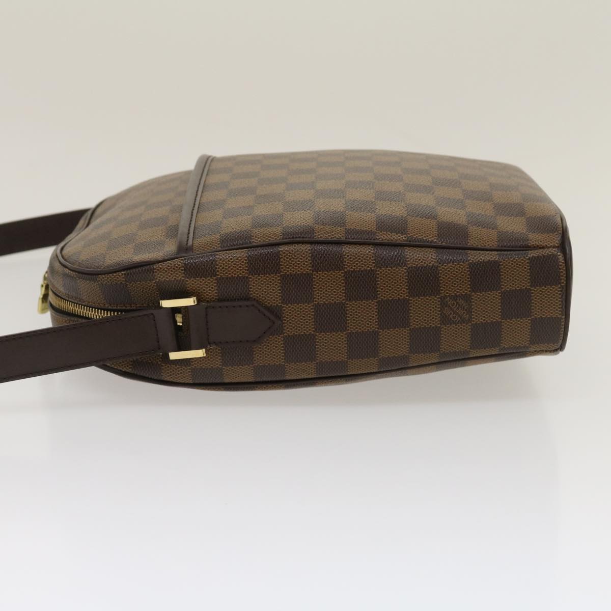 LOUIS VUITTON Damier Ebene Ipanema GM Shoulder Bag N51292 LV Auth pt2372