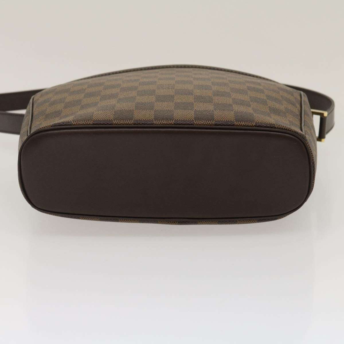 LOUIS VUITTON Damier Ebene Ipanema GM Shoulder Bag N51292 LV Auth pt2372