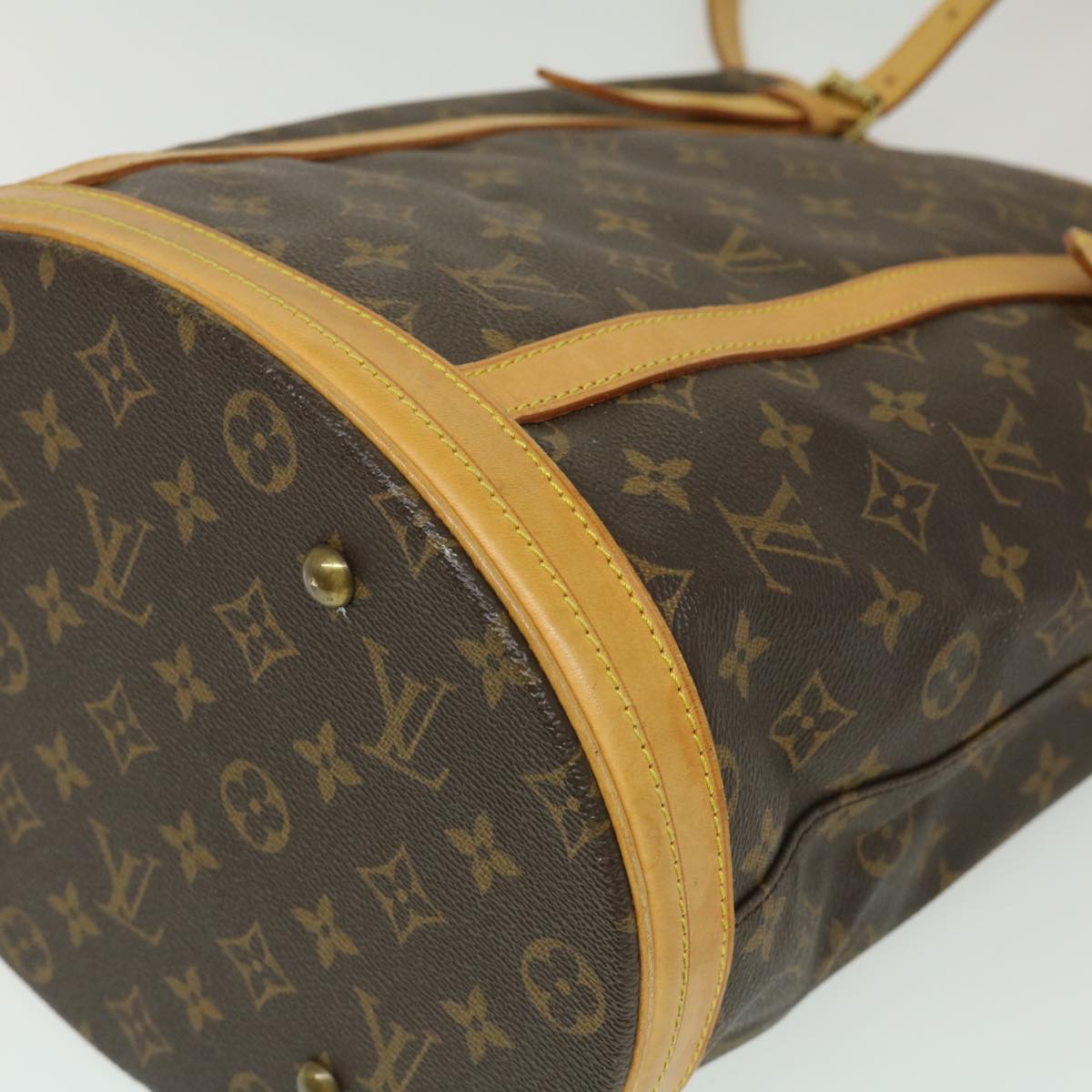 LOUIS VUITTON Monogram Bucket GM Accessory Pouch LV Auth pt2407