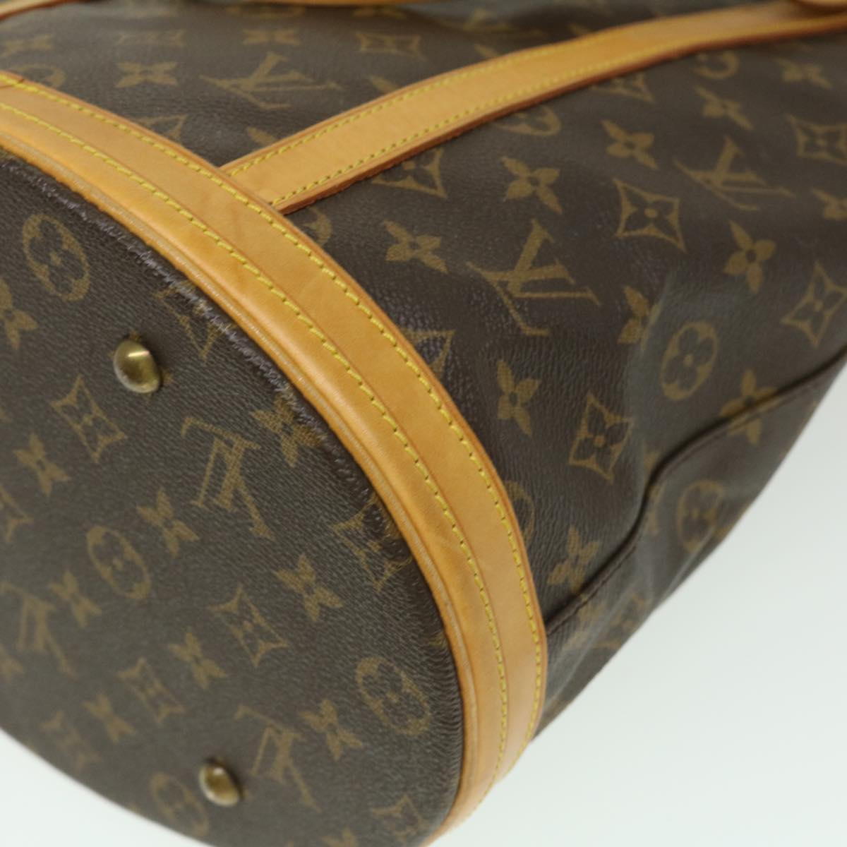 LOUIS VUITTON Monogram Bucket GM Accessory Pouch LV Auth pt2407