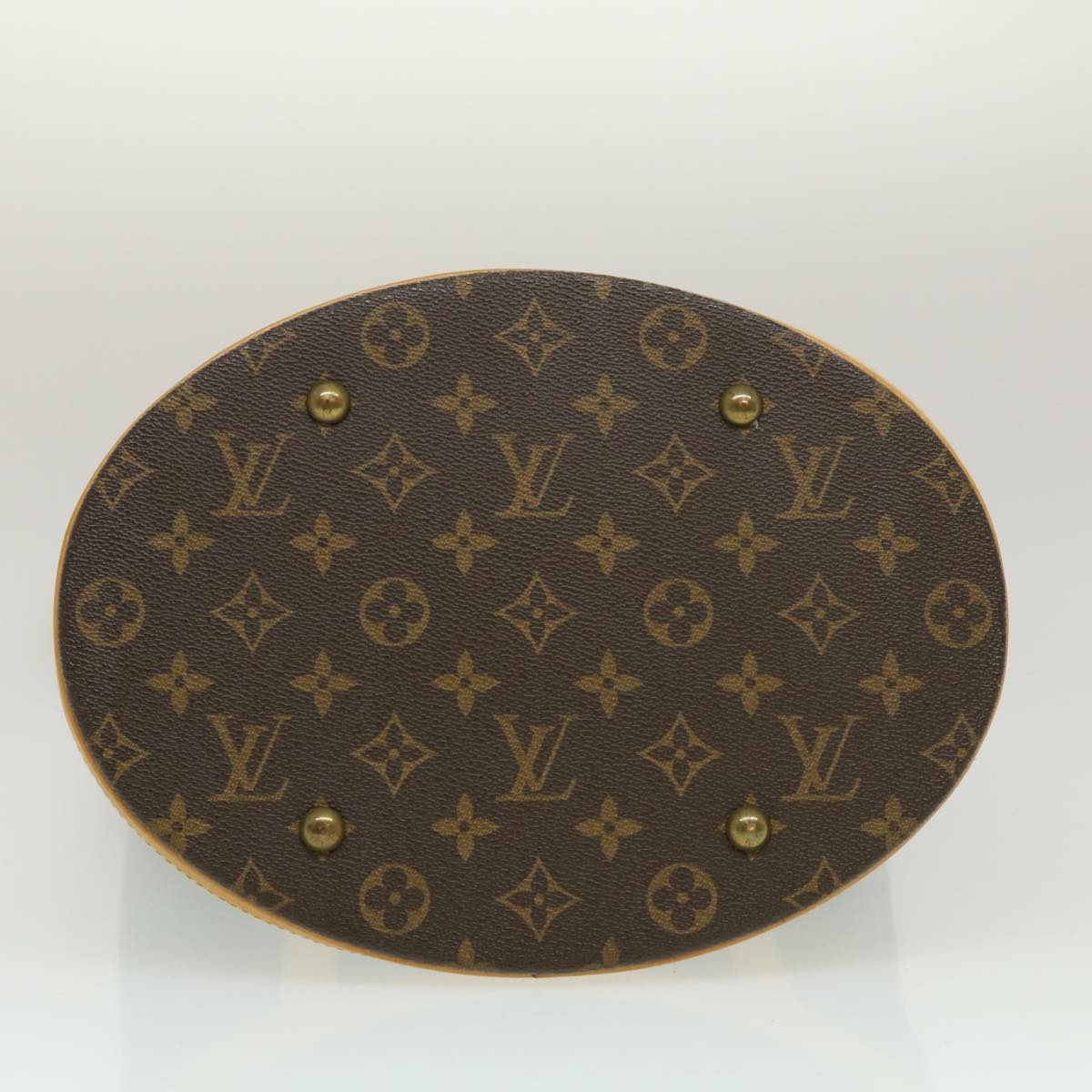 LOUIS VUITTON Monogram Bucket GM Accessory Pouch LV Auth pt2407