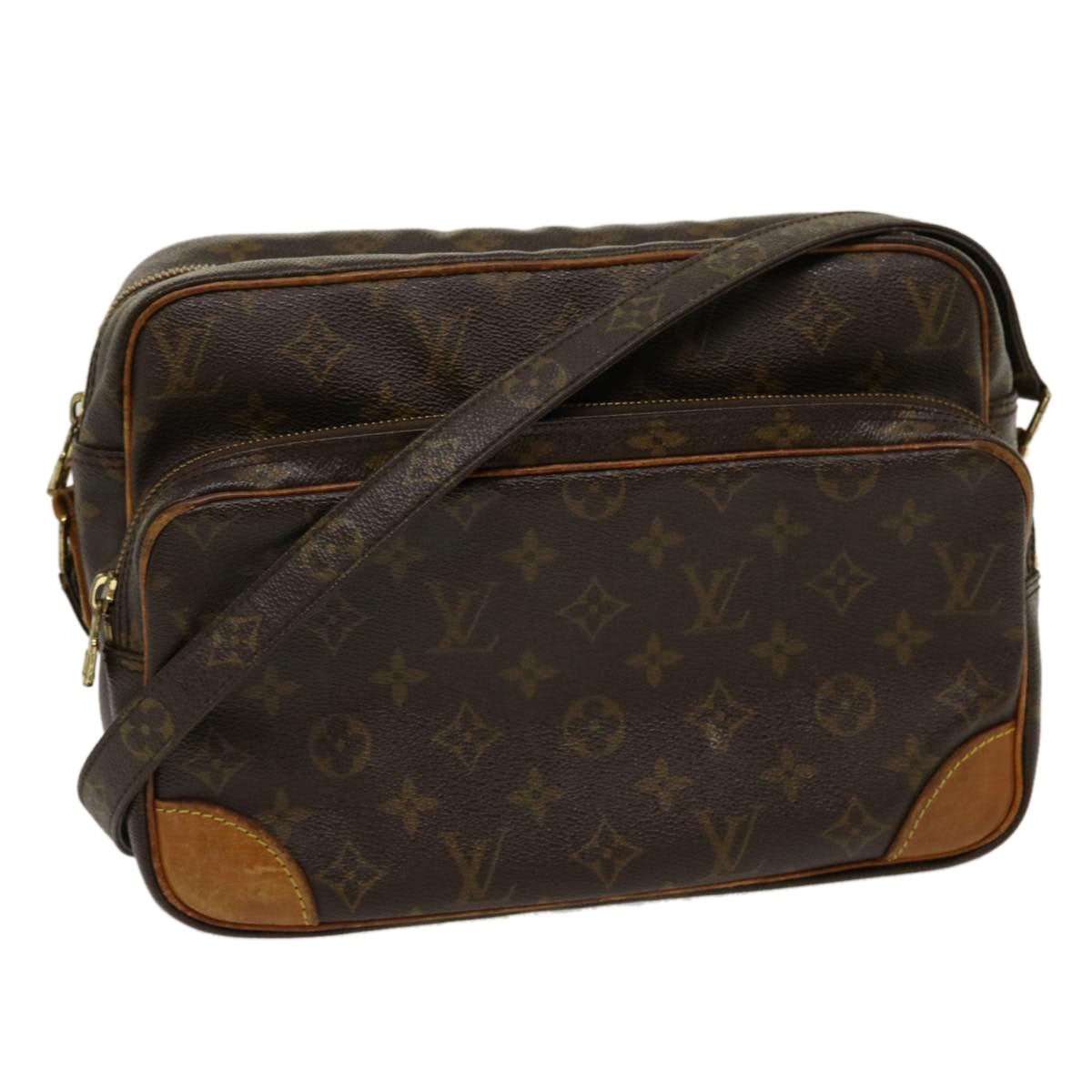 LOUIS VUITTON Monogram Nile Shoulder Bag M45244 LV Auth pt2557