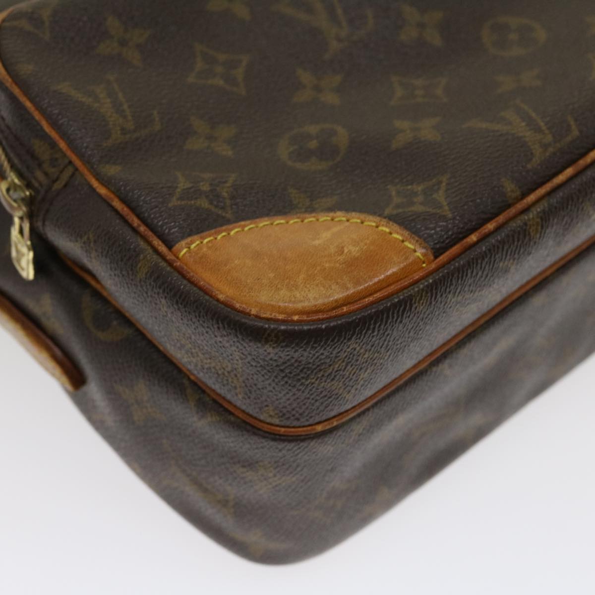 LOUIS VUITTON Monogram Nile Shoulder Bag M45244 LV Auth pt2557