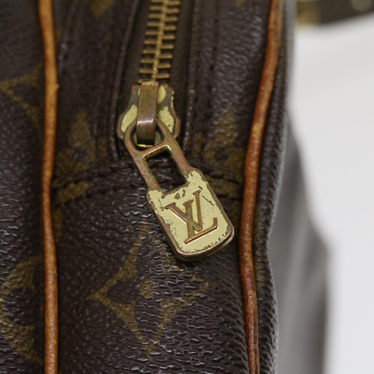 LOUIS VUITTON Monogram Nile Shoulder Bag M45244 LV Auth pt2557