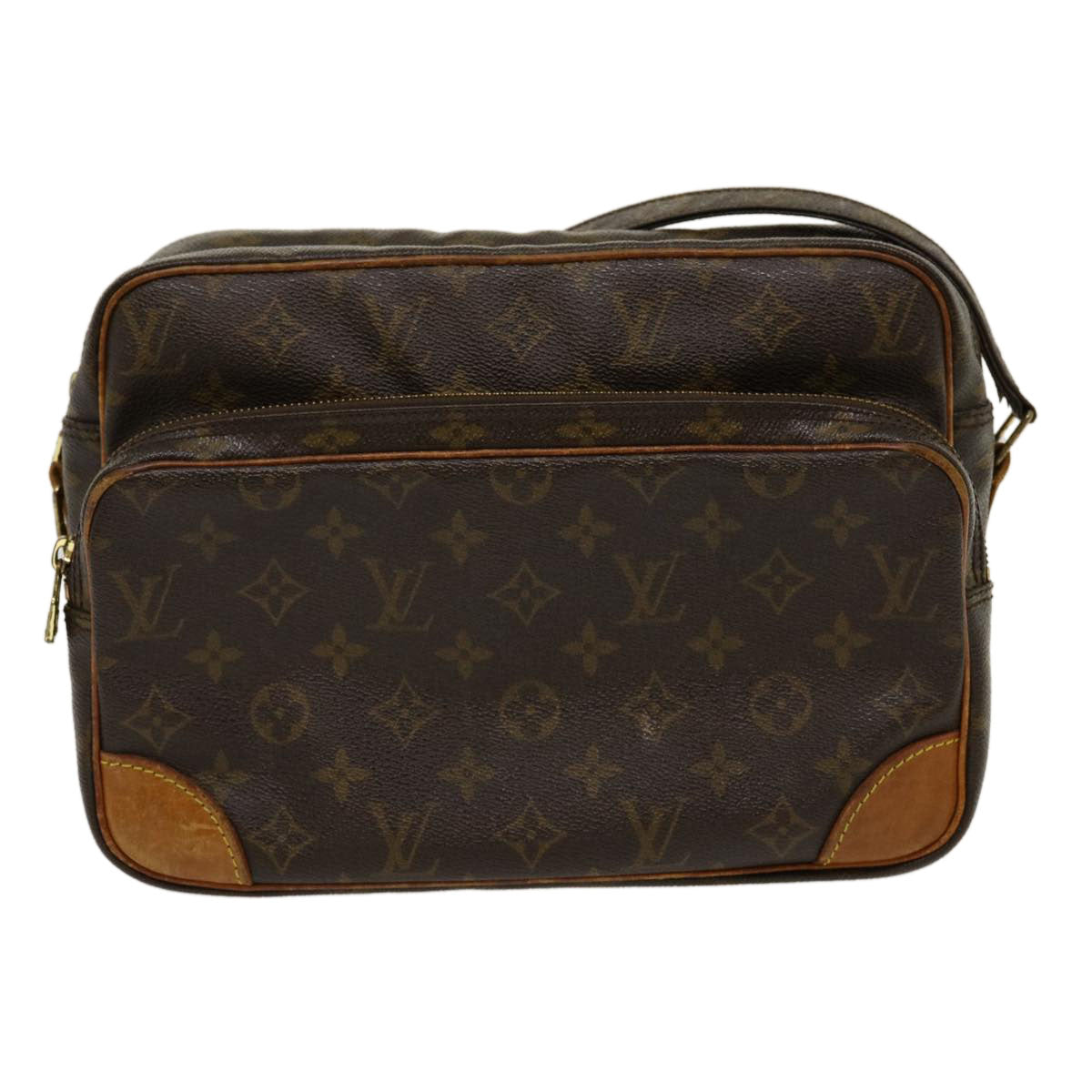 LOUIS VUITTON Monogram Nile Shoulder Bag M45244 LV Auth pt2557