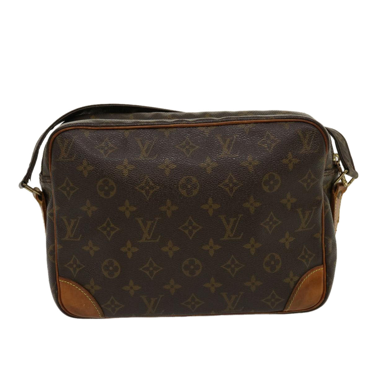 LOUIS VUITTON Monogram Nile Shoulder Bag M45244 LV Auth pt2557 - 0