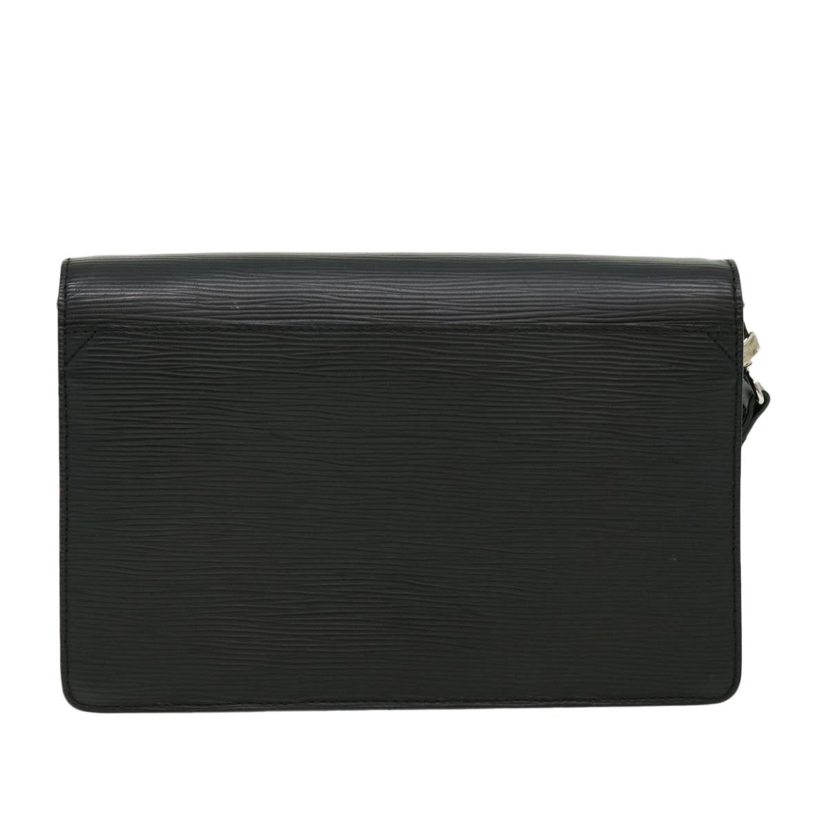 LOUIS VUITTON Epi Neo Bellaia Clutch Bag Black LV Auth pt2659 - 0