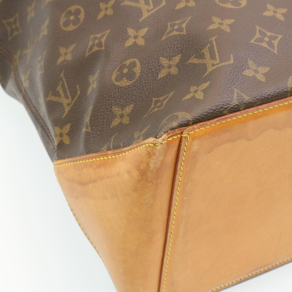 LOUIS VUITTON Monogram Cabas Mezzo Tote Bag M51151 LV Auth pt269