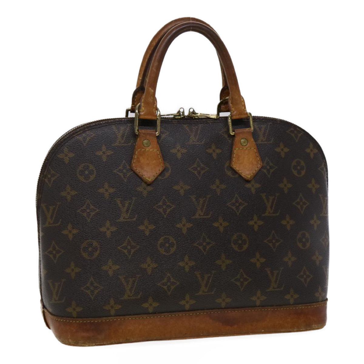 LOUIS VUITTON Monogram Alma Hand Bag M51130 LV Auth pt2725