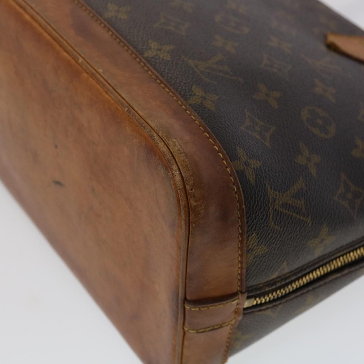 LOUIS VUITTON Monogram Alma Hand Bag M51130 LV Auth pt2725