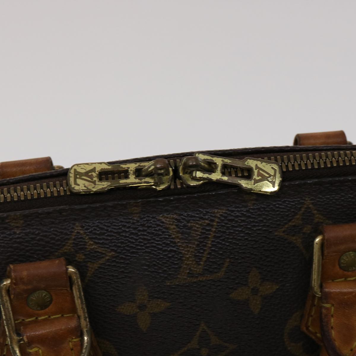 LOUIS VUITTON Monogram Alma Hand Bag M51130 LV Auth pt2725