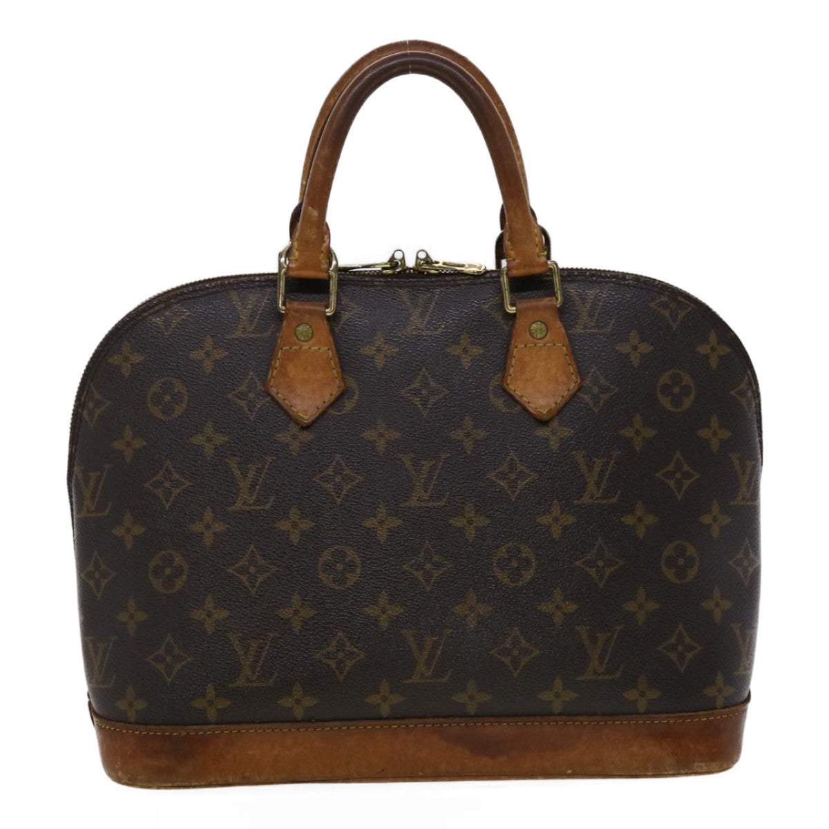 LOUIS VUITTON Monogram Alma Hand Bag M51130 LV Auth pt2725