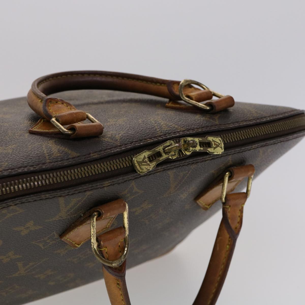 LOUIS VUITTON Monogram Alma Hand Bag M51130 LV Auth pt2725