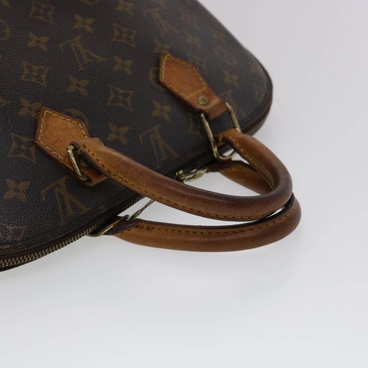 LOUIS VUITTON Monogram Alma Hand Bag M51130 LV Auth pt2725