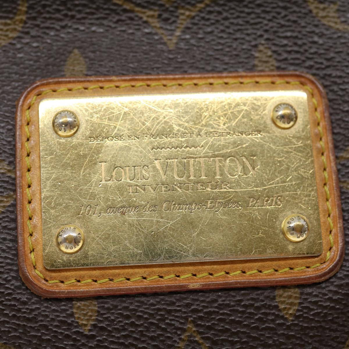 LOUIS VUITTON Monogram Sophie Pouch M40158 LV Auth pt2951