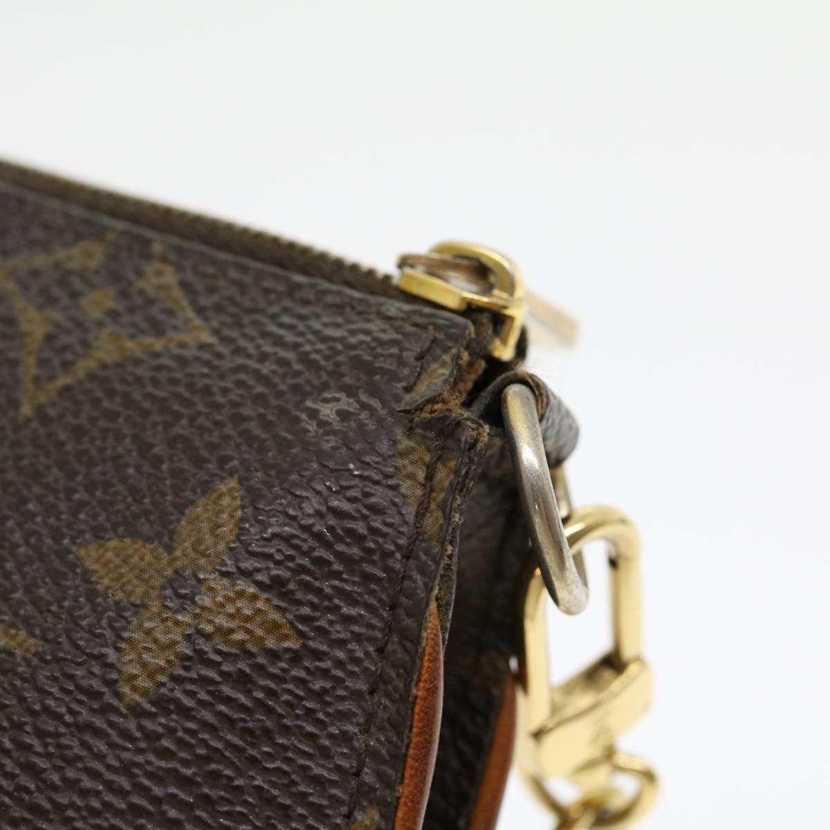 LOUIS VUITTON Monogram Sophie Pouch M40158 LV Auth pt2951