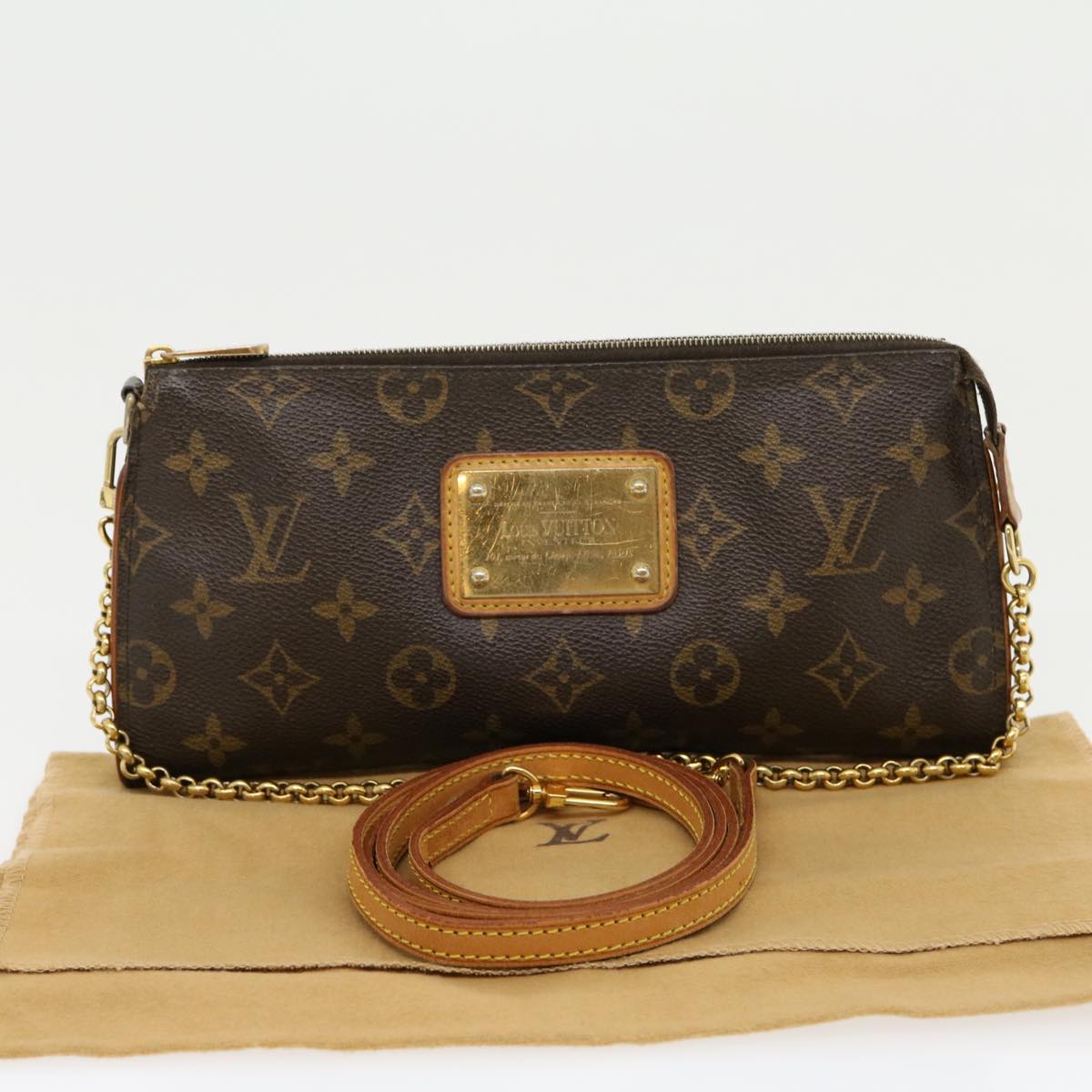 LOUIS VUITTON Monogram Sophie Pouch M40158 LV Auth pt2951