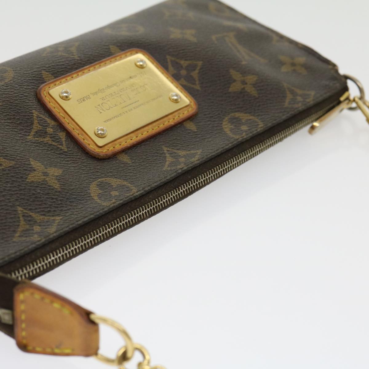 LOUIS VUITTON Monogram Sophie Pouch M40158 LV Auth pt2951