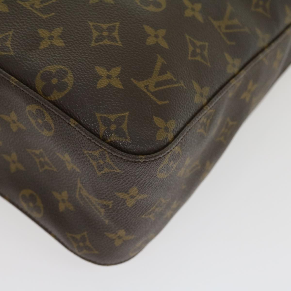 LOUIS VUITTON Monogram Looping GM Shoulder Bag M51145 Auth pt3126