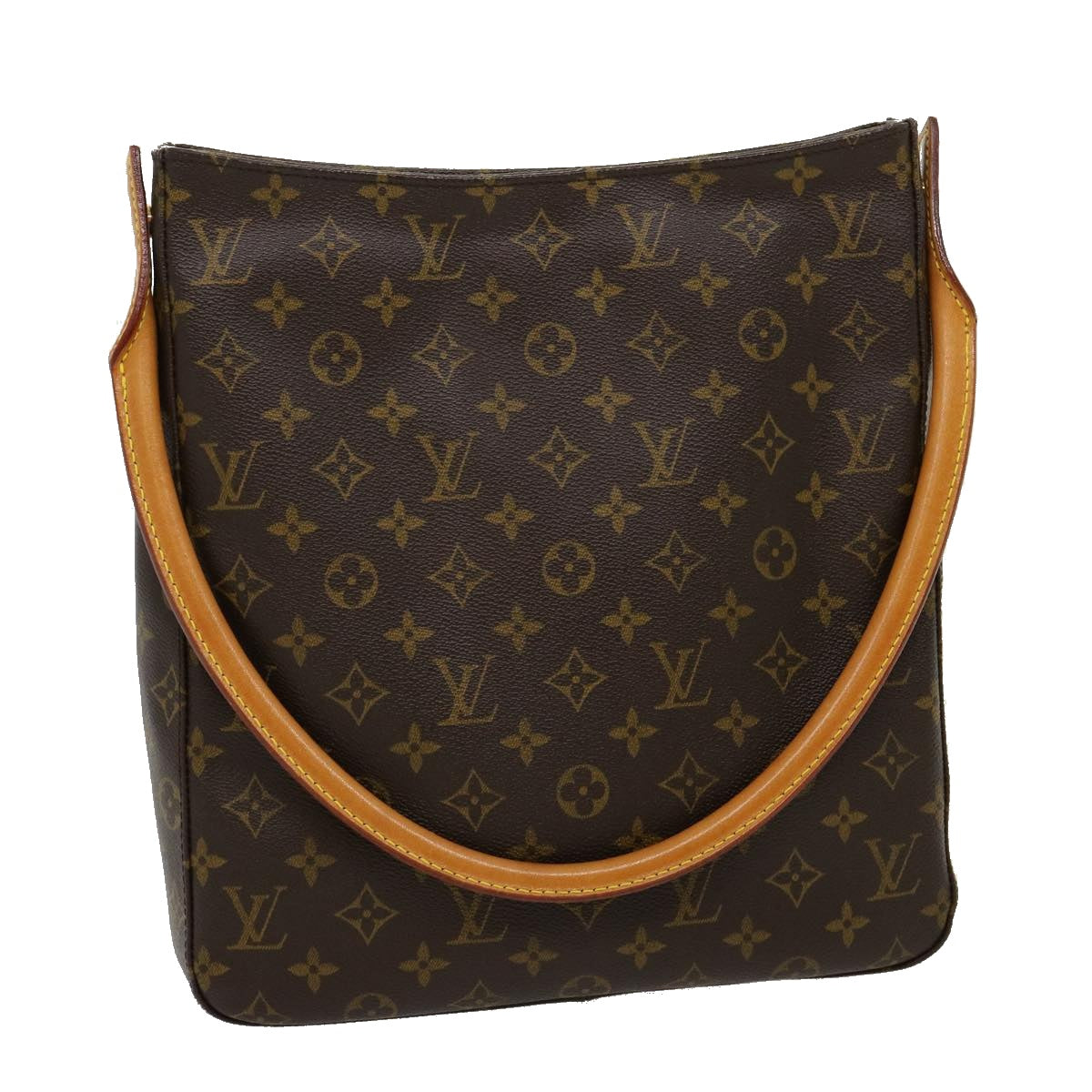 LOUIS VUITTON Monogram Looping GM Shoulder Bag M51145 LV Auth pt3332