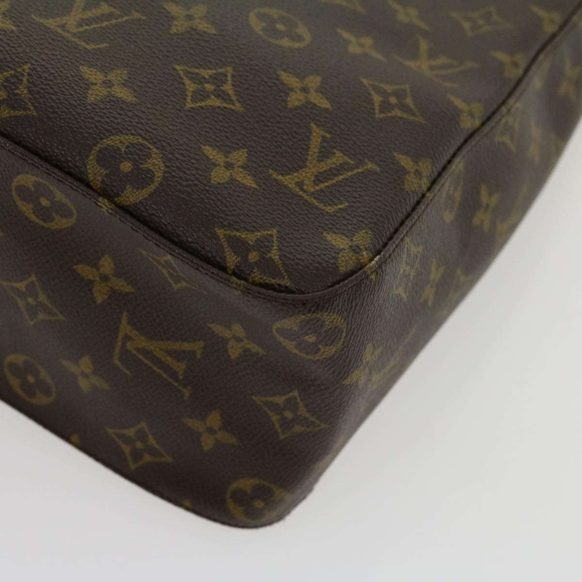 LOUIS VUITTON Monogram Looping GM Shoulder Bag M51145 LV Auth pt3332