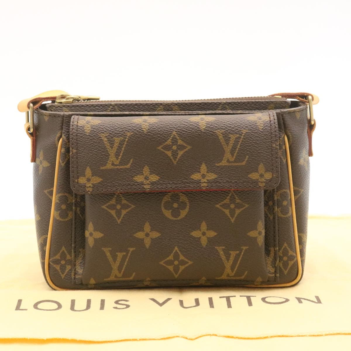 LOUIS VUITTON Monogram Viva Cite PM Shoulder Bag M51165 LV Auth pt339