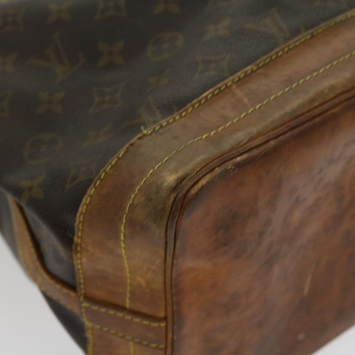 LOUIS VUITTON Monogram Noe Shoulder Bag M42224 LV Auth pt3427