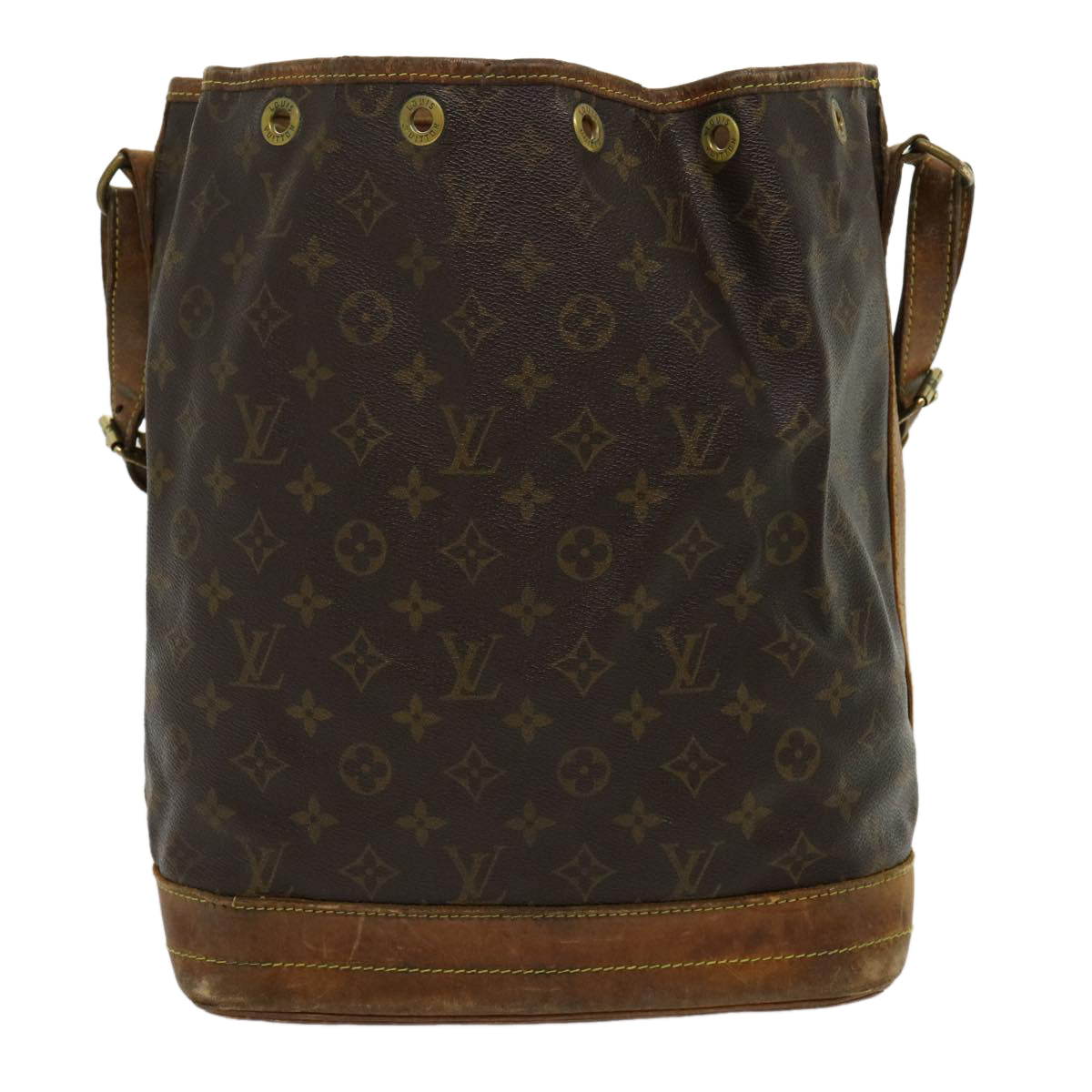 LOUIS VUITTON Monogram Noe Shoulder Bag M42224 LV Auth pt3427