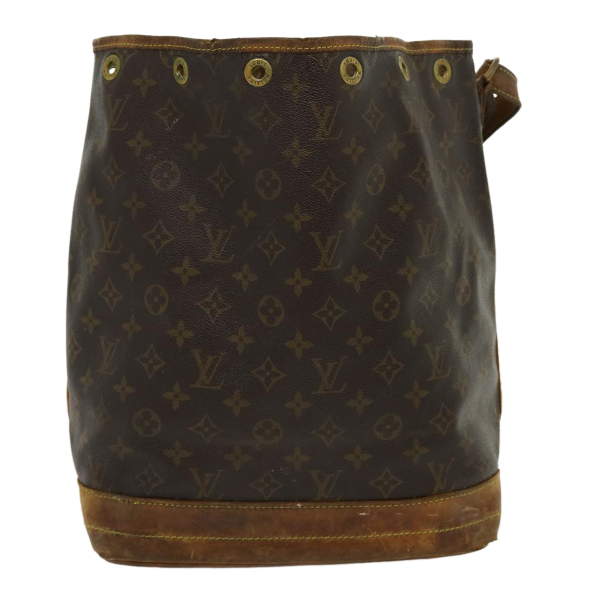 LOUIS VUITTON Monogram Noe Shoulder Bag M42224 LV Auth pt3427