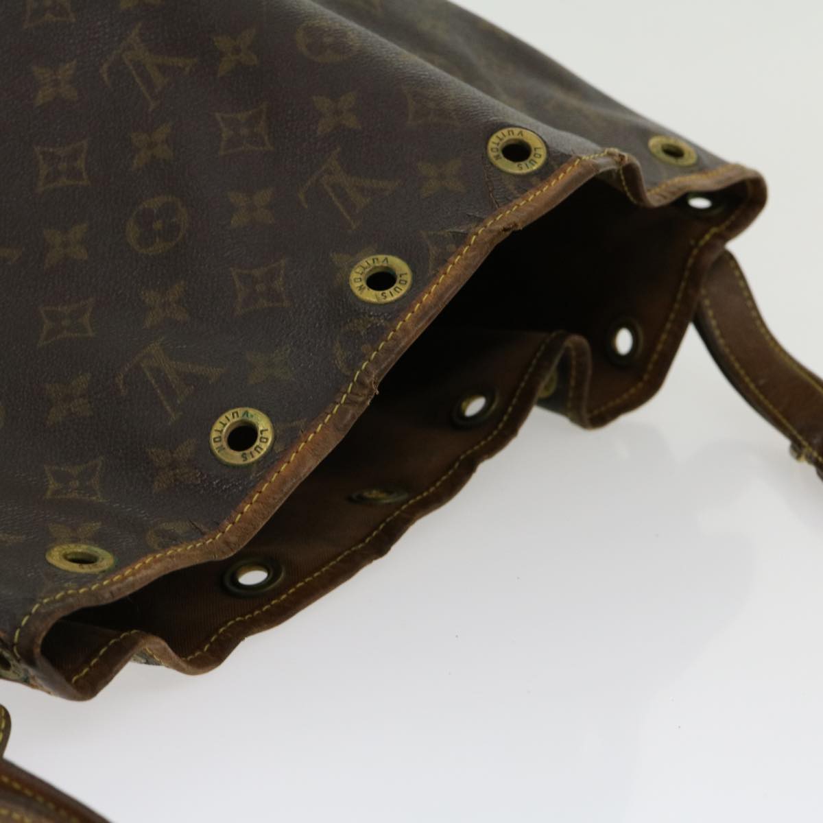 LOUIS VUITTON Monogram Noe Shoulder Bag M42224 LV Auth pt3427