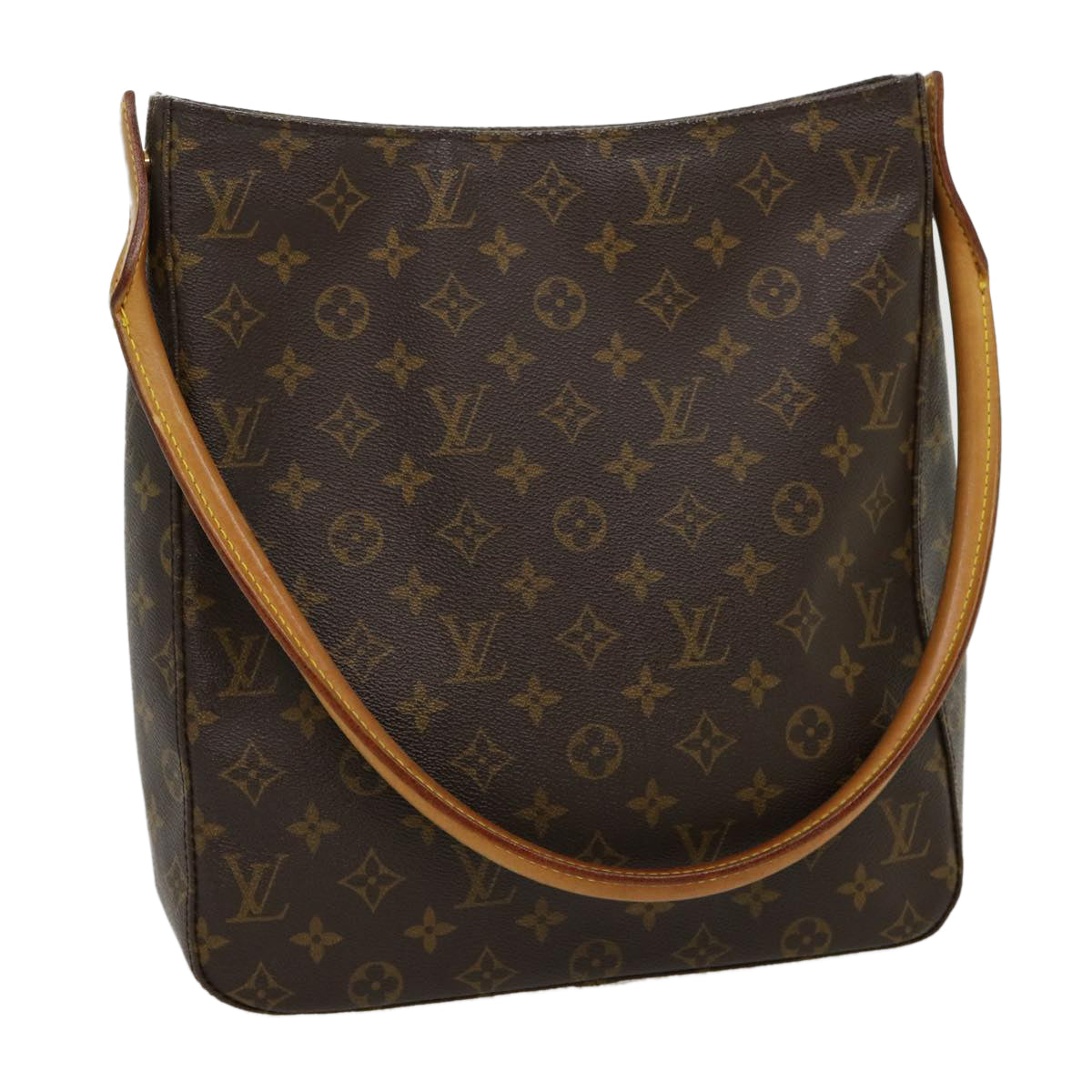 LOUIS VUITTON Monogram Looping GM Shoulder Bag M51145 LV Auth pt3501