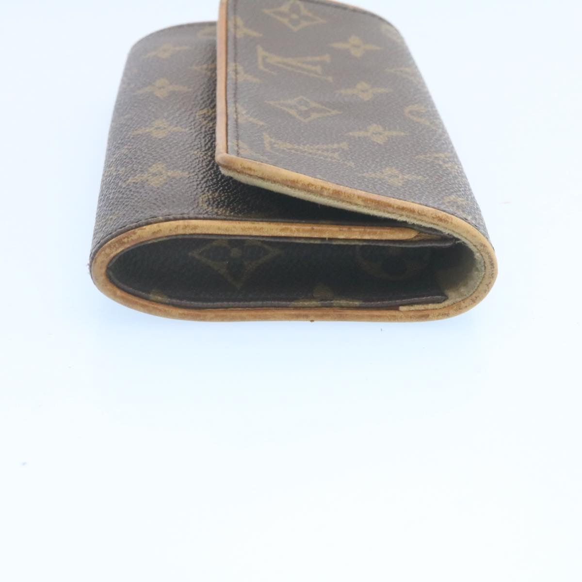 LOUIS VUITTON Monogram Pochette Twin PM Shoulder Bag M51854 LV Auth pt369