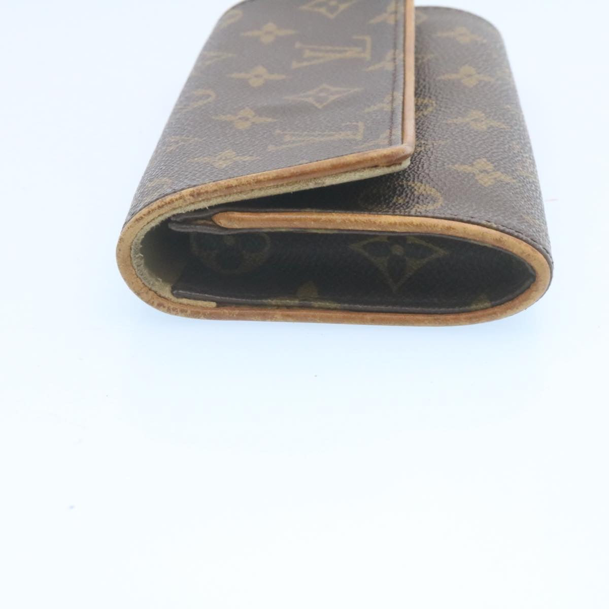 LOUIS VUITTON Monogram Pochette Twin PM Shoulder Bag M51854 LV Auth pt369