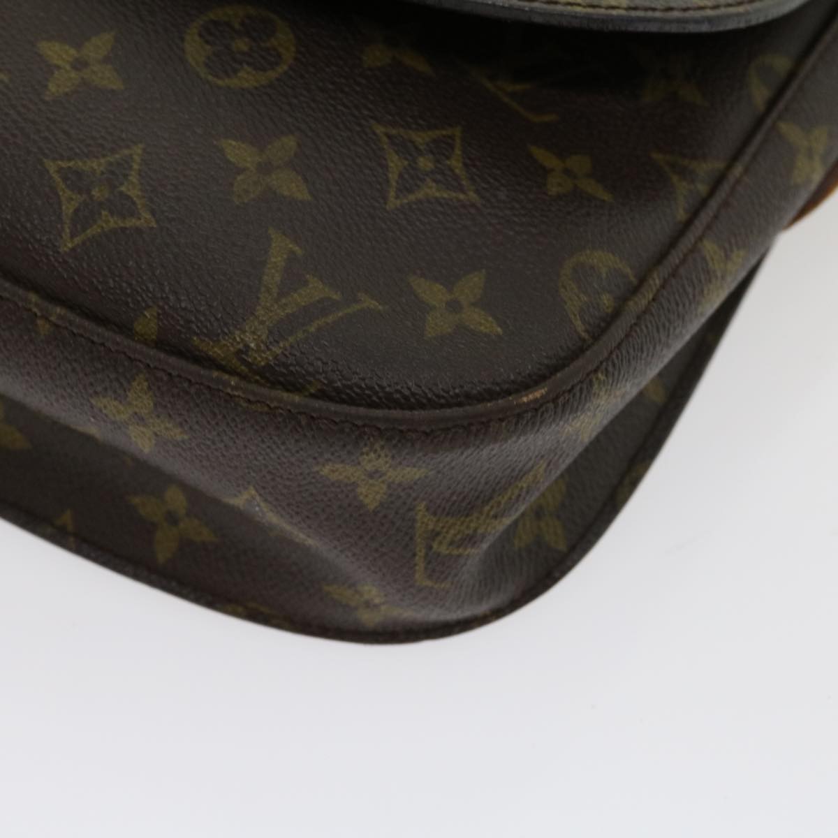 LOUIS VUITTON Monogram Saint Cloud GM Shoulder Bag Vintage M51242 LV Auth pt3788