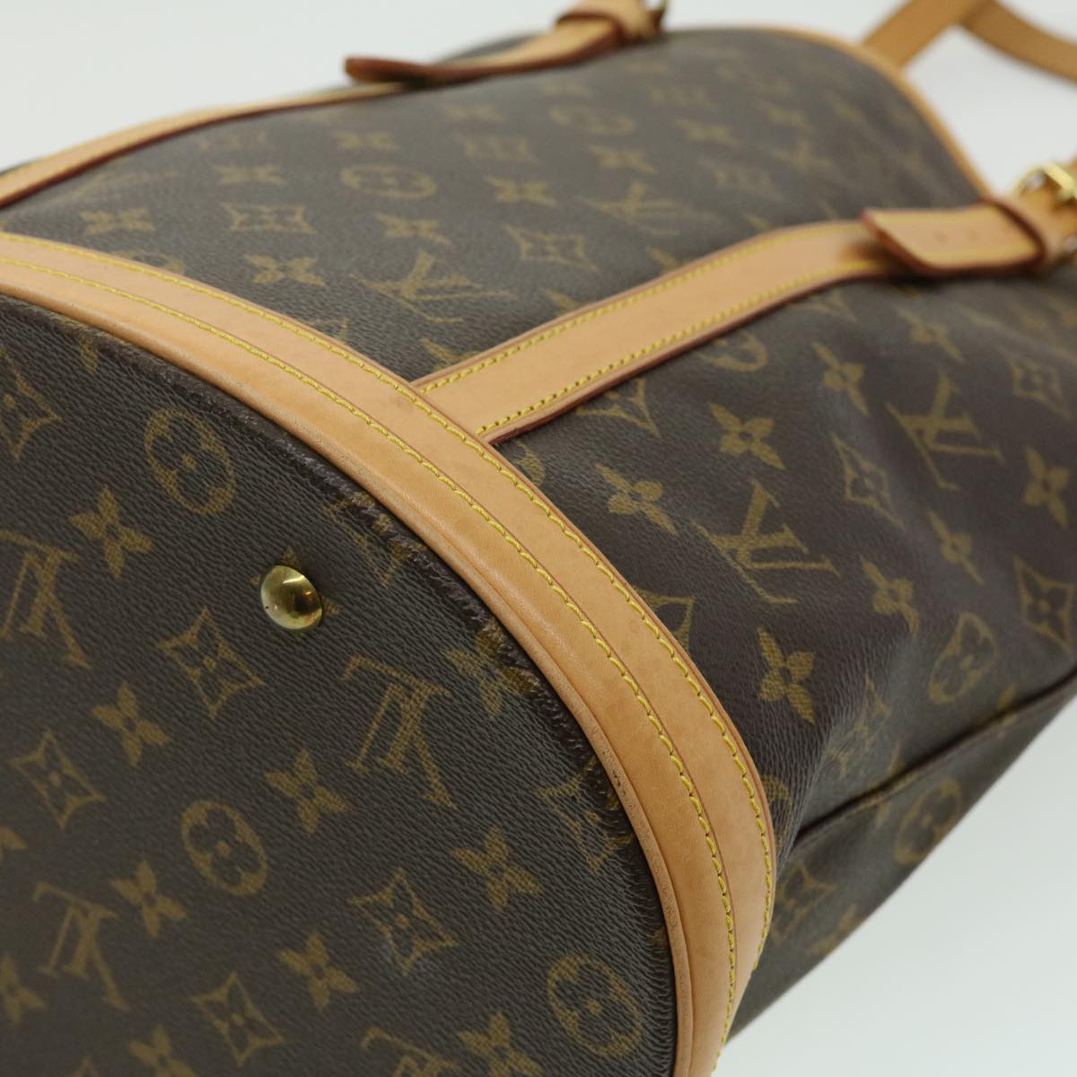 LOUIS VUITTON Monogram Bucket GM Shoulder Bag M42236 LV Auth pt4011